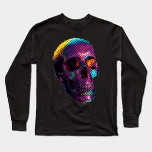 Psychedelic Skull Long Sleeve T-Shirt